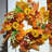 17.7In Fall Pumpkin Wreath