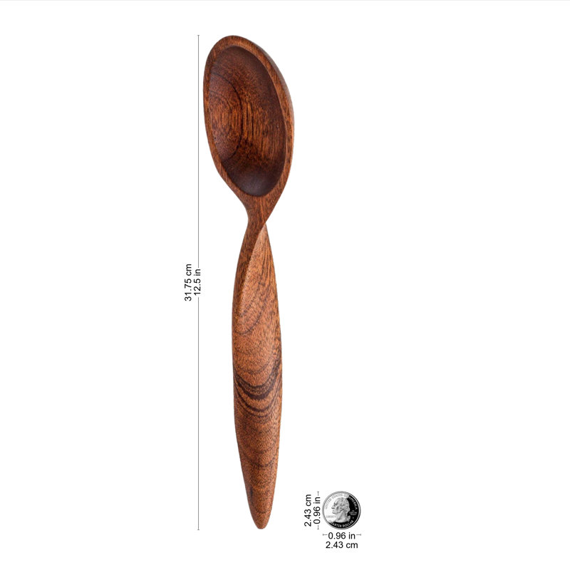Ensemble 2 pièces de salade en bois Georgiann