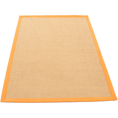 Sisal Hand Woven Orange Rug