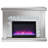 Rectangular Freestanding Fireplace Mirror