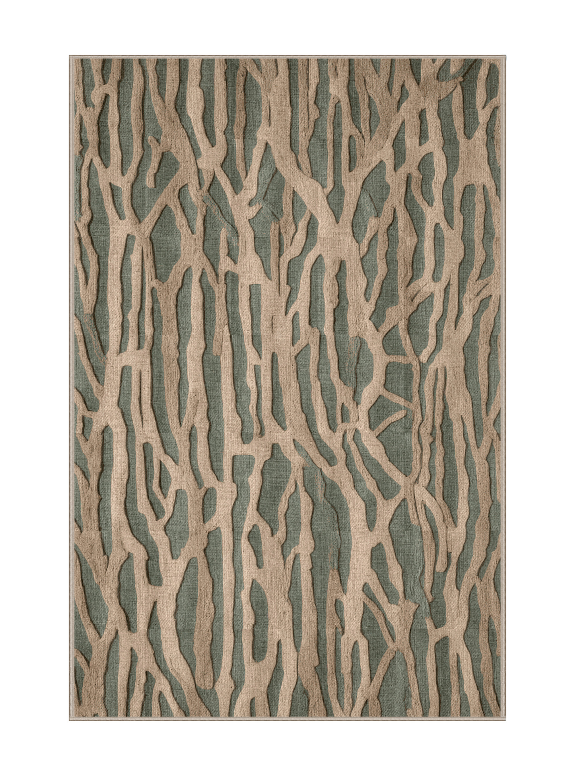 Longshore Tides Washable Mangrove Maze Coastal Area Rug | Wayfair