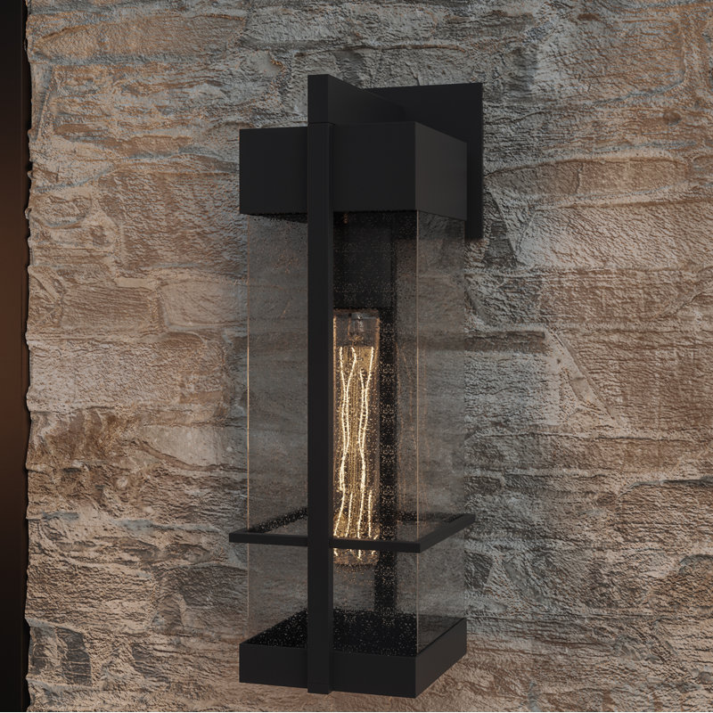 Lanterne murale d'extérieur Merkle Earth, H 15,75 po x l 5 po x P 6,5 po