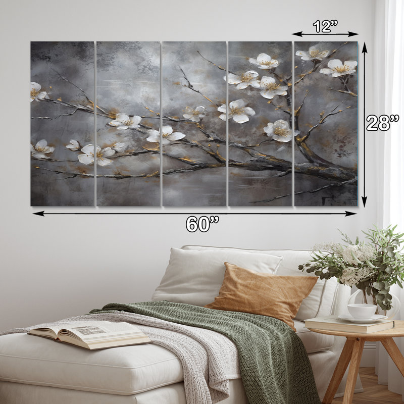 Plants & Flowers Wall Decor on Metal