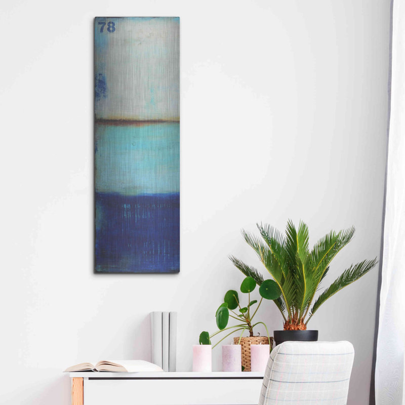 Art mural en métal «Ocean 78 I» par Erin Ashley, Brayden Studio®, H 36 po x l 12 po