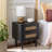 Brey 2 Drawer Nightstand-1722660374