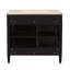 Meuble-lavabo de 36 po avec lavabo supérieur, armoire de rangement moderne avec 2 tiroirs et un tiroir basculant-403250737-403250743