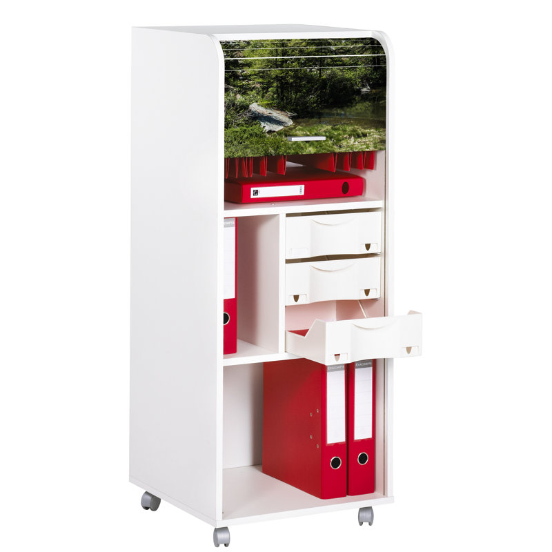 Graziella 3 -Drawer, White