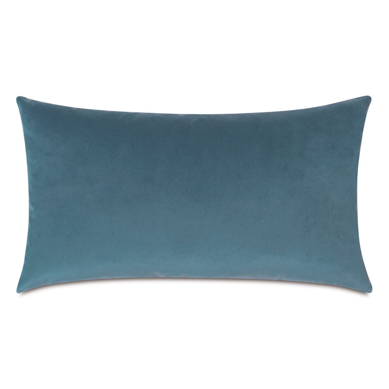 Uma Velvet Decorative Pillow Cover & Insert, Blue