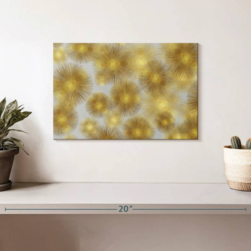 Avery Sunburst Cluster, 8" H x 12" W
