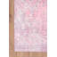Tapis rose à motif tissé rétro-1921302018