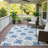 Machine Washable Indoor/Outdoor Bourkelands ACN2352 Casual Rug-1026889483