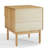 Mid-Century Modern Solid Wood Stills Nightstand