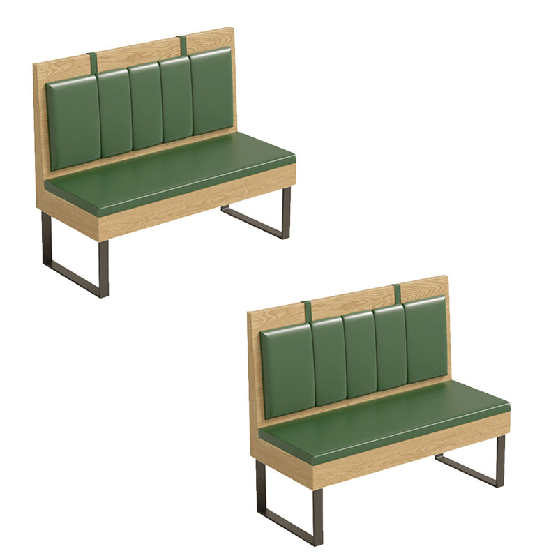 Banc de café léger et luxueux, Vert
