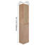 Armoire de salle de bain 12 "