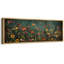 Moody Green Wildflower Florals Modern Decor, très grandes photos, impression sur toile encadrée-111666038-107118462