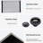 Gunmetal Black Stainless Steel Kitchen Sink 33"x21"x10" - Double Bowl  50/50  16g With Solid Performance For Sturdiness