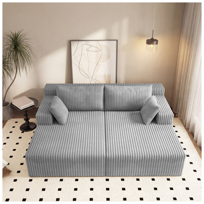 Canapé modulaire avec méridienne Modern Cloud