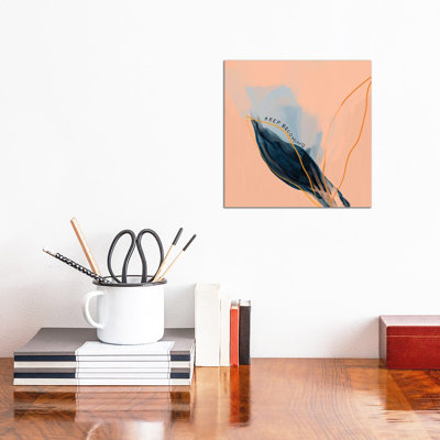Keep Becoming by Morgan Harper Nichols - Wrapped Canvas Painting