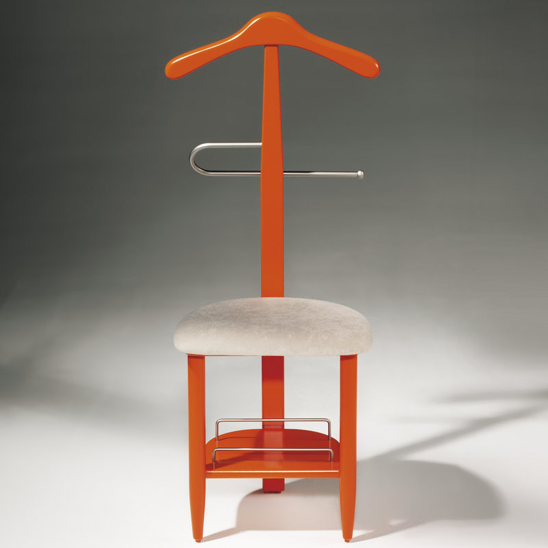 Freestanding Valet Stand, Cherry