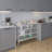 Stainless Steel Table With Three Undershelves-117042551