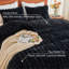Ensemble de literie à poil long EMME Luxury Elegant Shaggy Bubble-119356168-119356171