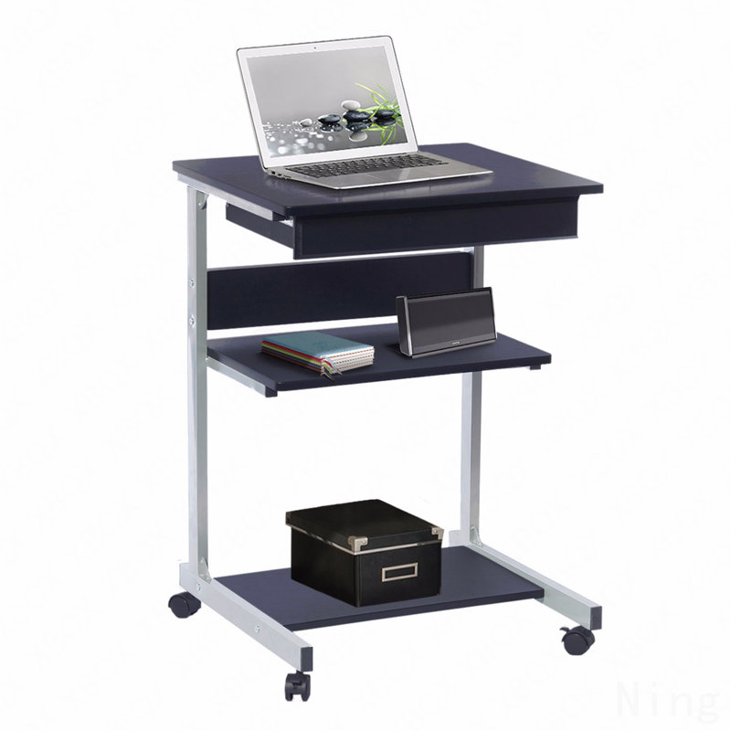 Rolling Laptop Cart With Storage