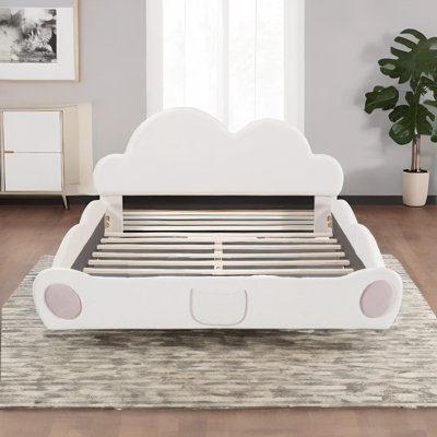 Queen Size Cloud-shaped Platform Bed
