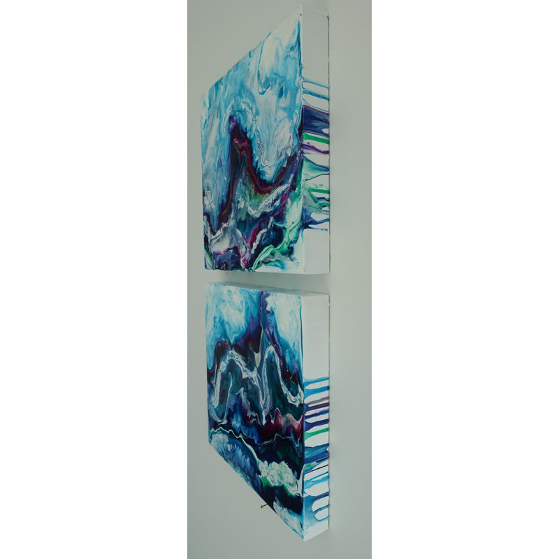 Jeweled Waves Painting by Cynthia White