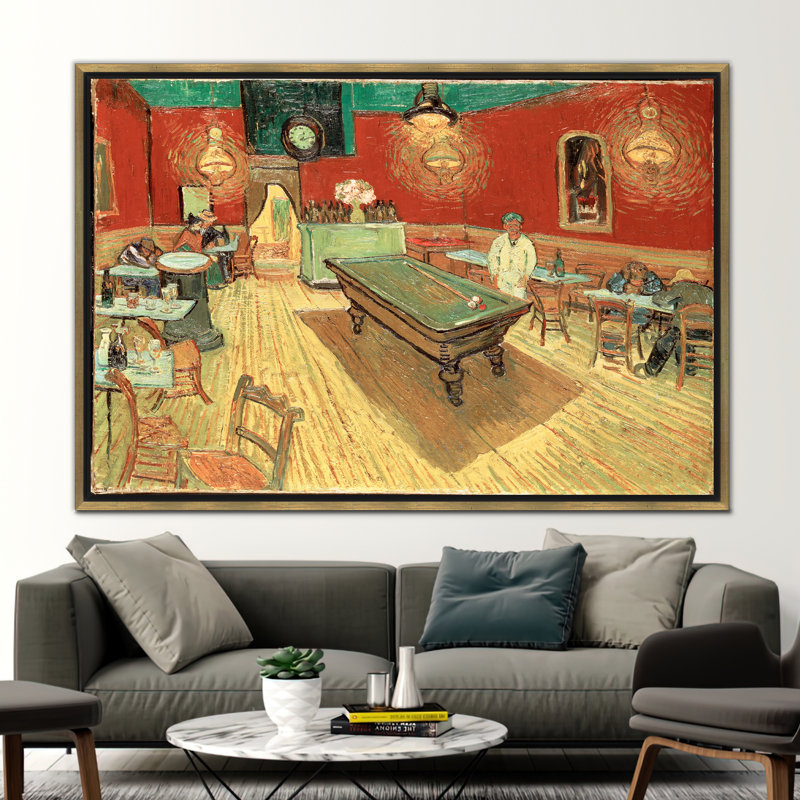 Print on Canvas, Gold Floater Framed, 20 cm H x 30 cm W