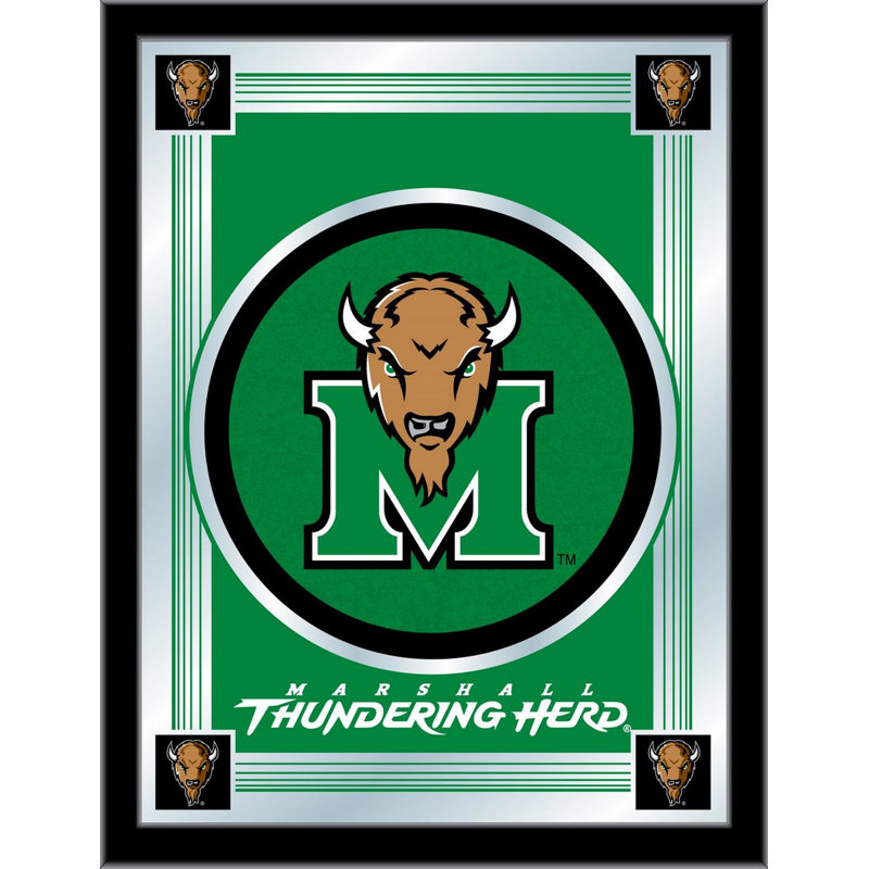NCAA Logo Mirror, impression encadrée, Marshall