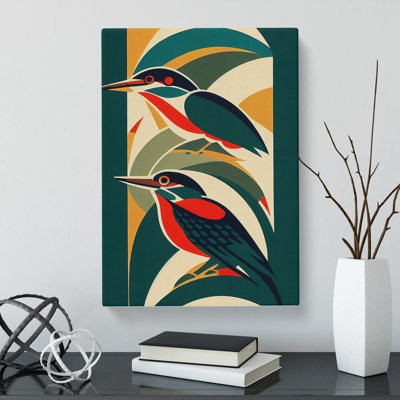 Perei Kingfisher Deco Vol.3 - Wrapped Canvas