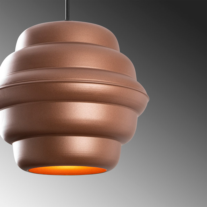 Luminaire suspendu géométrique 1 lumière Shetucket
