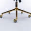 Chaise de bureau, fauteuil de bureau rembourré en velours capitonné-654761725