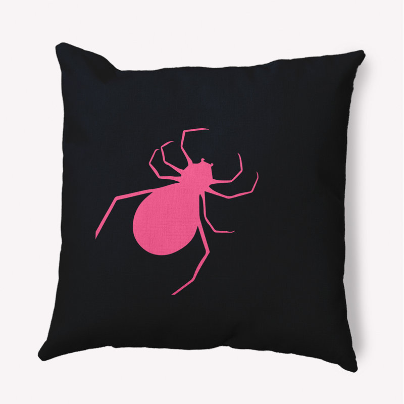 Coussin Vinco, 20 po x 20 po, Rose ravi