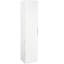 Blanc, multifonctionnel, garde-manger, portes, tablettes, côté, grand garde-manger, autoportant, personnalisable