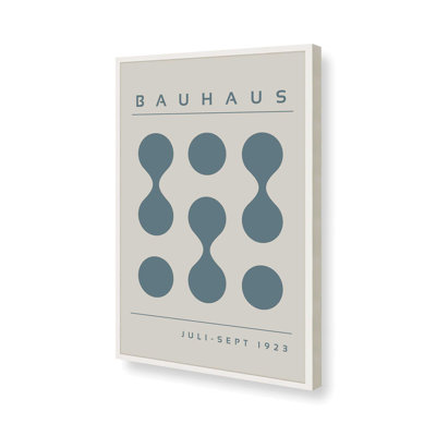 Tempête de Bauhaus bleu, impression I