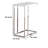 Yestin Glass Top End Table