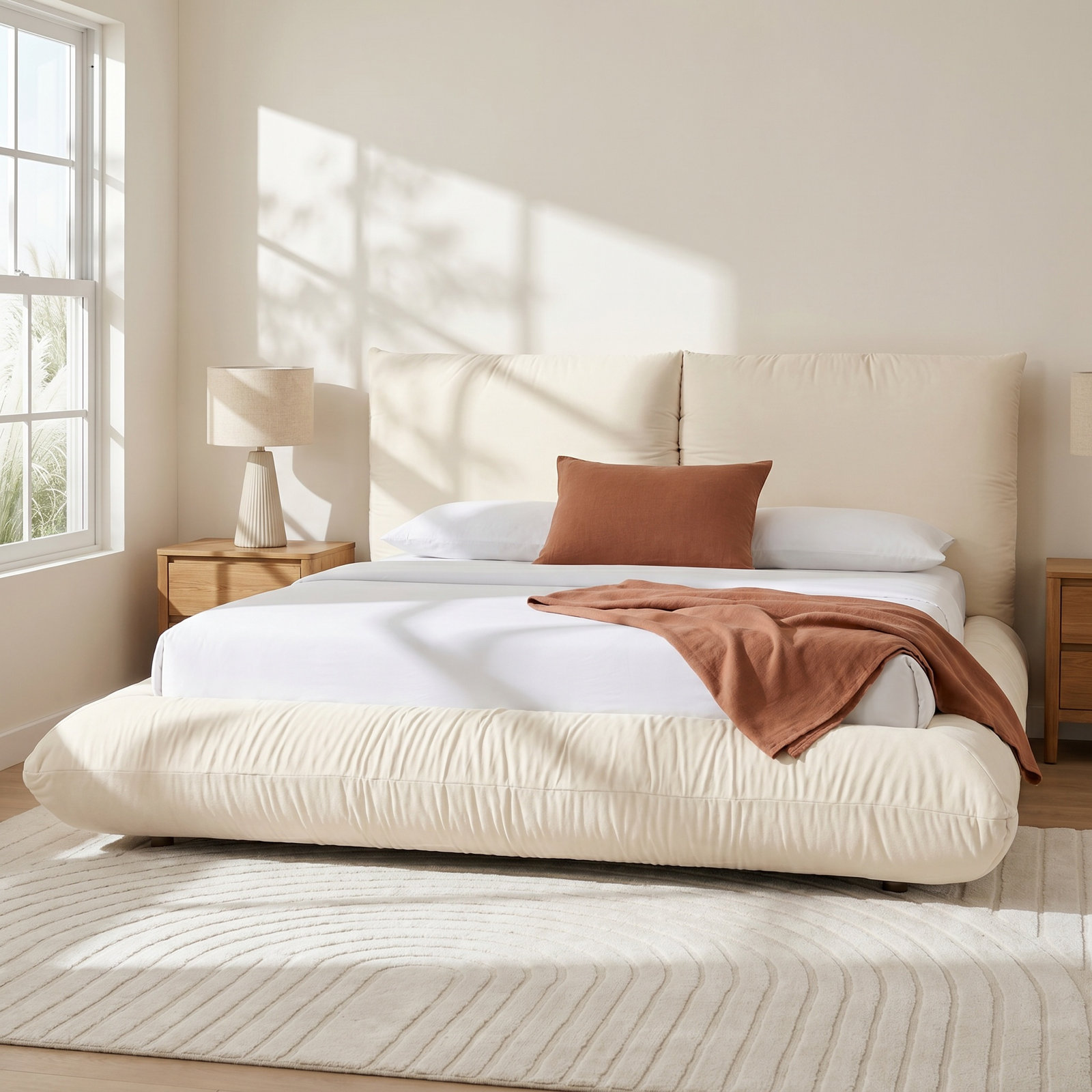 Riata Upholstered Bed, Queen