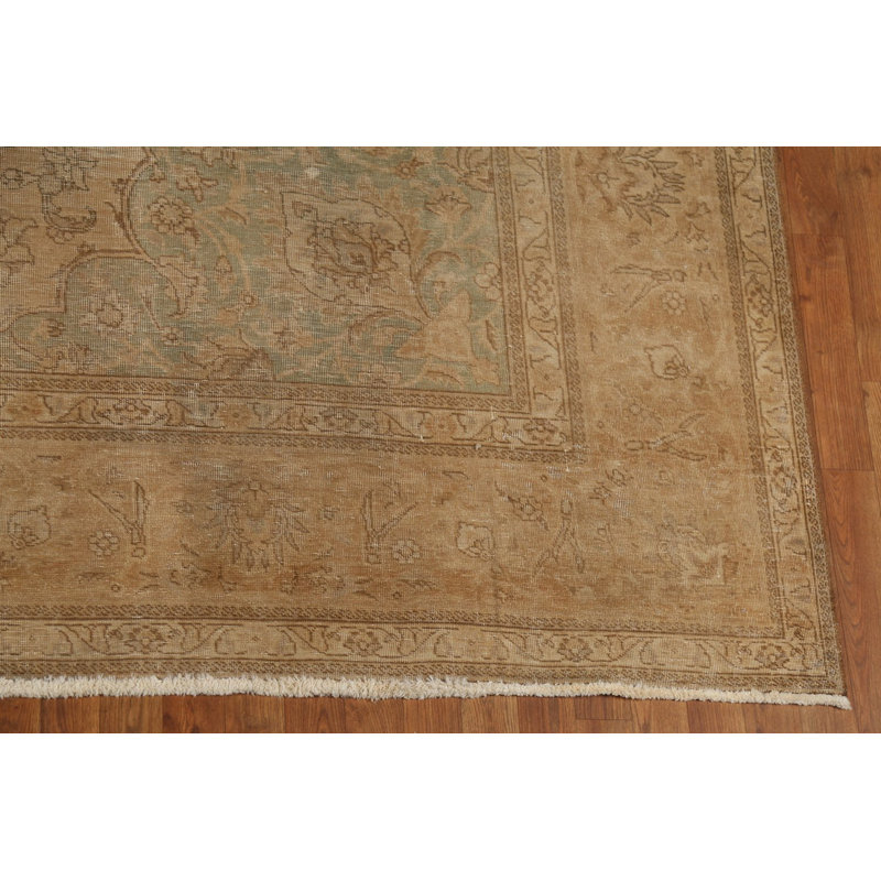 Tapis traditionnel en laine vieillie 10 x 13