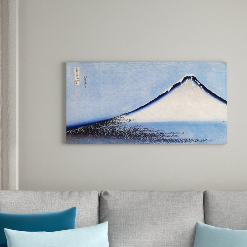 Hokusai - Wrapped Canvas Painting, 50cm H x 100cm W x 1.8cm D