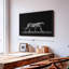Animal "Impression sur toile monochrome"-101456619
