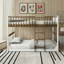 Lit superposé simple en bois massif Bustillo-876021062