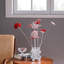 Lampe de table en aluminium en forme de bouton de fleur en aluminium