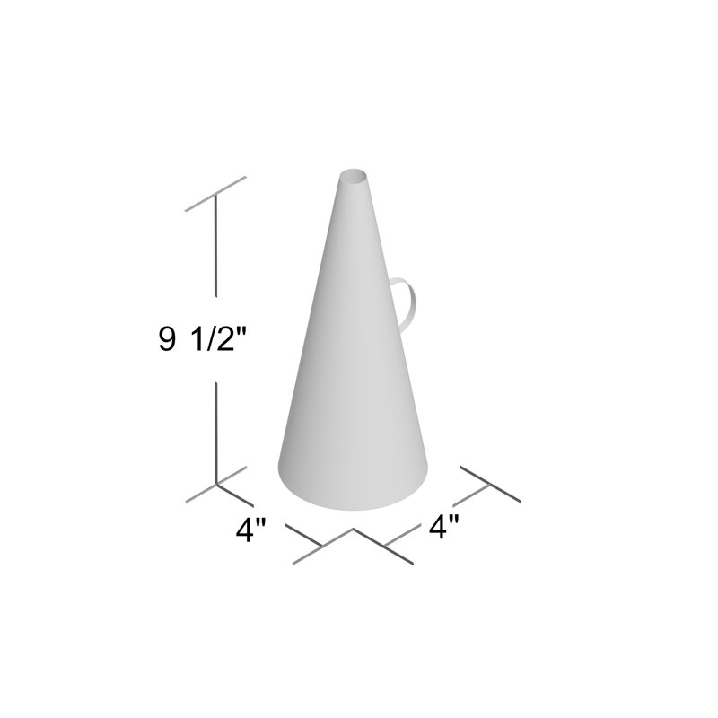 Scaled Director's Megaphone Sculpture