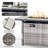 Pequena 8 - Person Patio Conversation Set with Cushions-1369274839