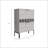6-Bottle Rectangle Bar Cabinet
