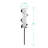 Helix Garden Metal Rain Gauge
