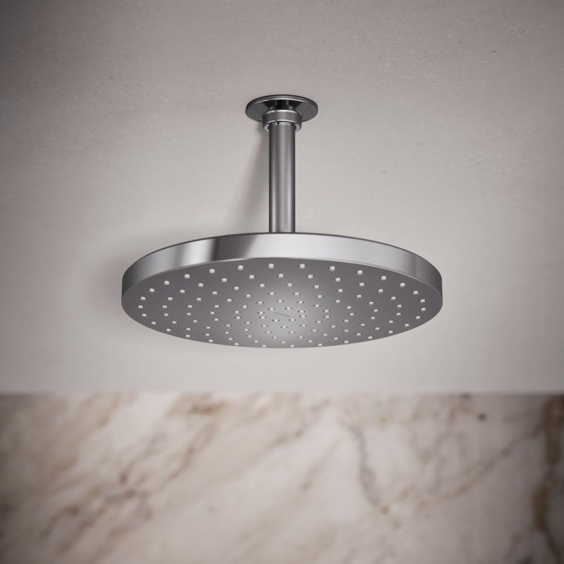 Awaken Flood Fixed Shower Head, Polished Chrome