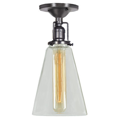 Shumway Glass Semi Flush Mount