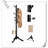 Sennan Solid Wood Freestanding Coat Rack